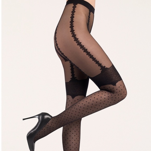 💋Host Pick 💋Gabriella suspender look pantyhose - Picture 3 of 4